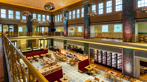 event restaurant KWB im Stadtpalais from inside