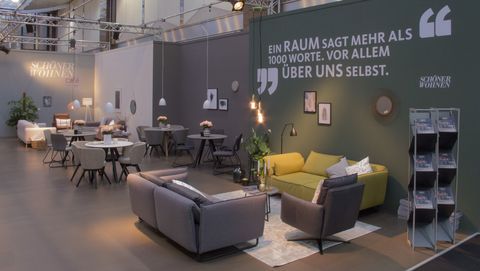 Trade fair equipment: Trade fair café