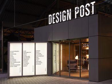 Entrance of the event venue Design Post