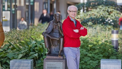 Portrait of Professor Reinhard Büttner, Director of the Institute of Pathology at Cologne University Hospital